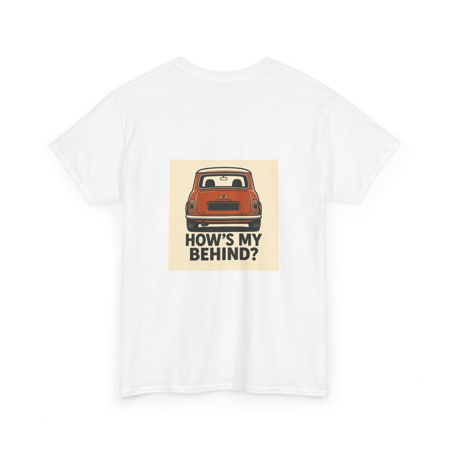 Retro Car Humor Tee - Perfect for Road Trip Lovers, Fun Gift for Auto Enthusiasts, Casual Wear, Birthday Surprise, Classic Mini