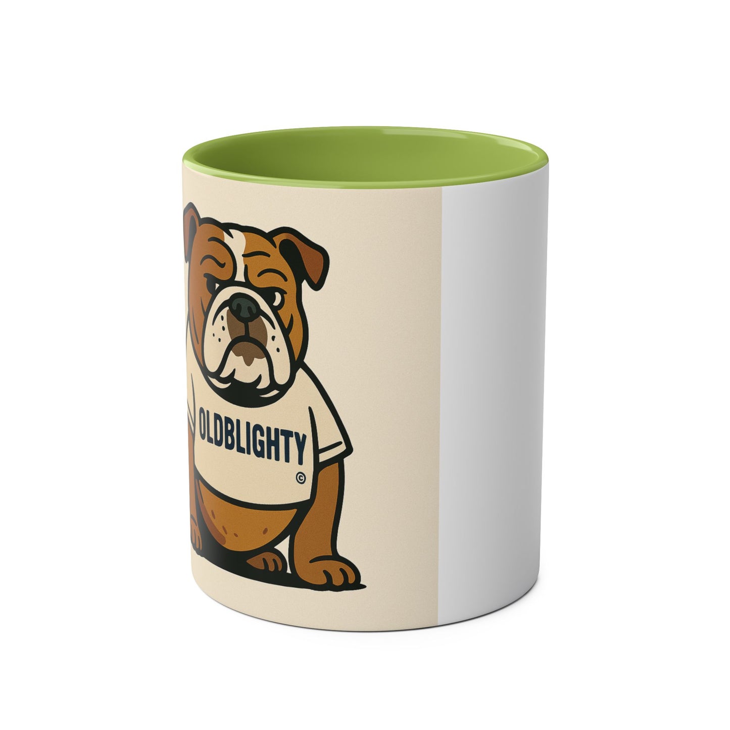 Playful Bulldog Coffee Mug, Funny Coffee Mug Gift for Dog Lovers, Pet-Themed Mug, Unique & Fun Kitchenware
