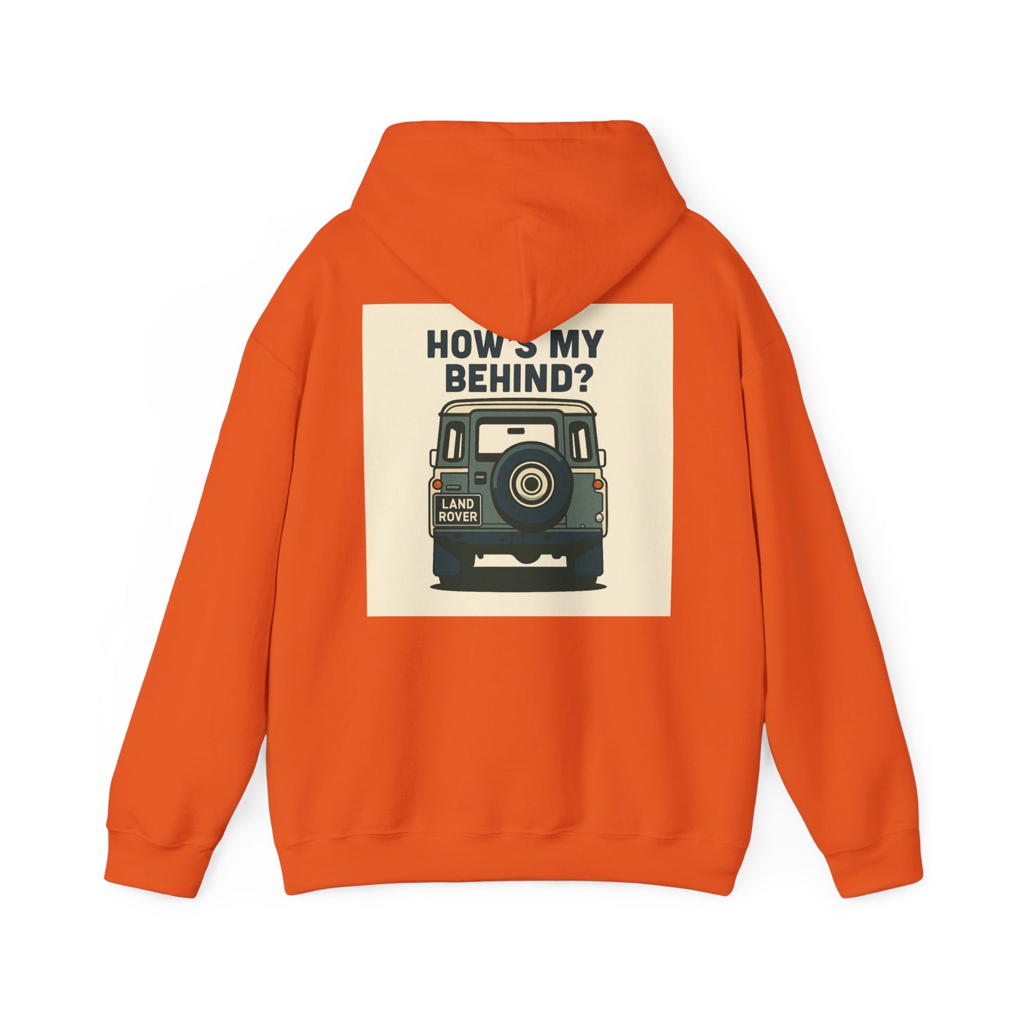 Relaxed Hoodie - Classic Landrover Defender Design
