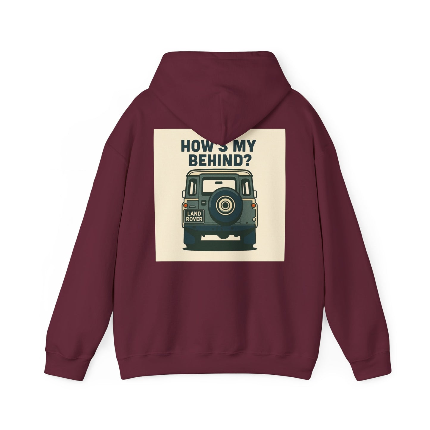 Relaxed Hoodie - Classic Landrover Defender Design