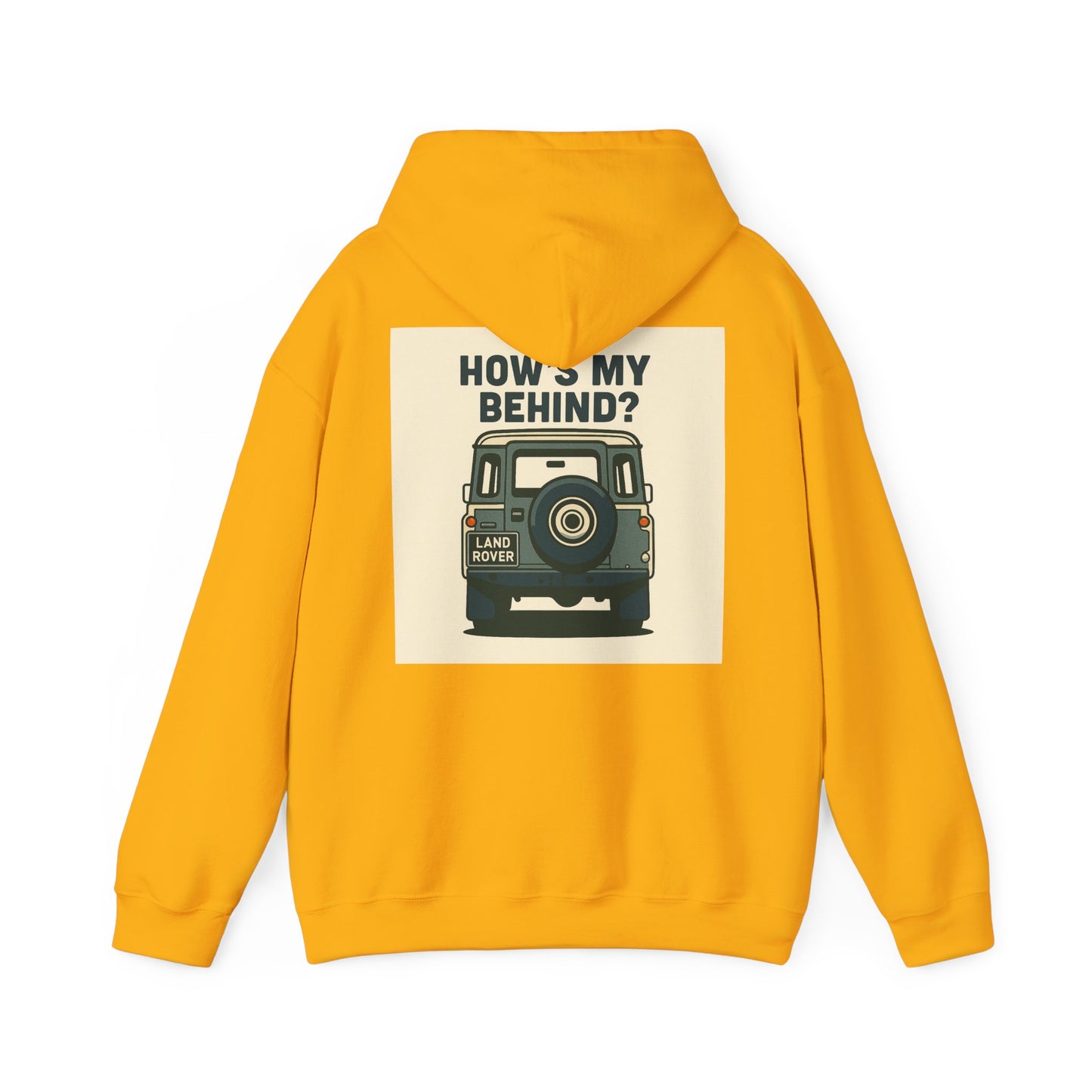 Relaxed Hoodie - Classic Landrover Defender Design