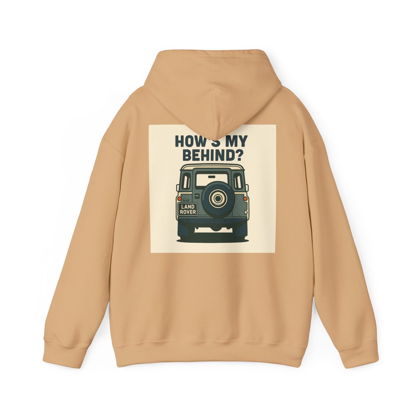 Relaxed Hoodie - Classic Landrover Defender Design