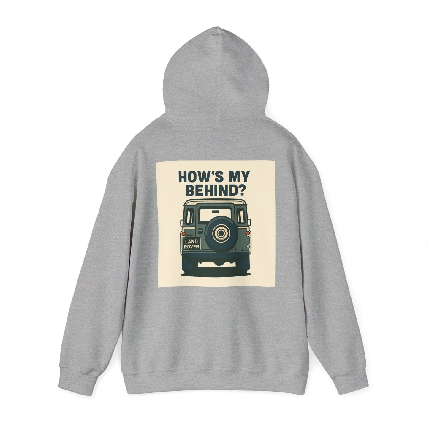 Relaxed Hoodie - Classic Landrover Defender Design