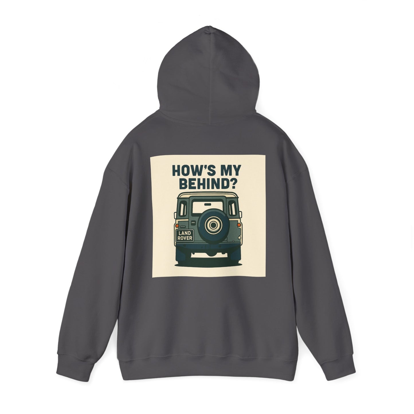 Relaxed Hoodie - Classic Landrover Defender Design