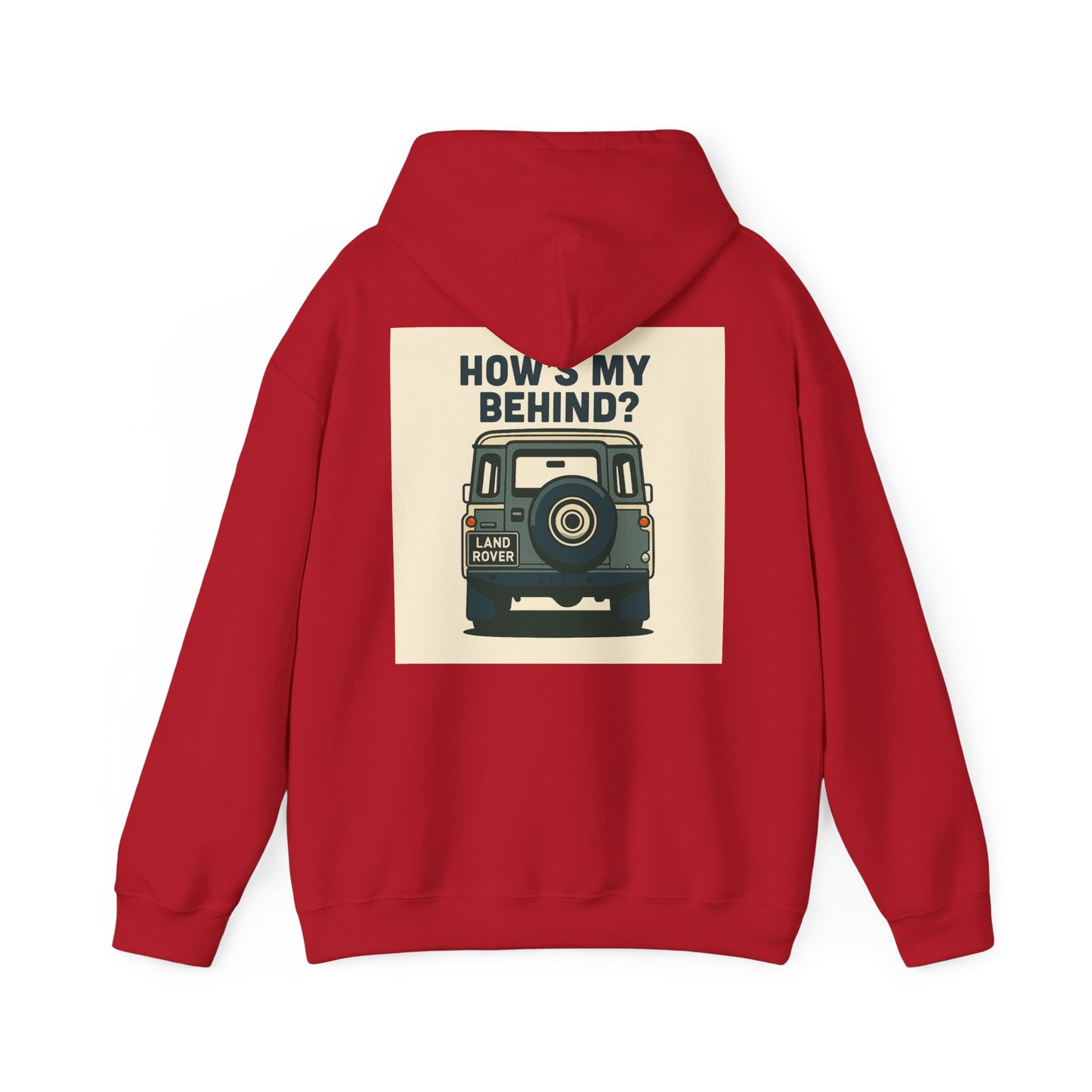 Relaxed Hoodie - Classic Landrover Defender Design