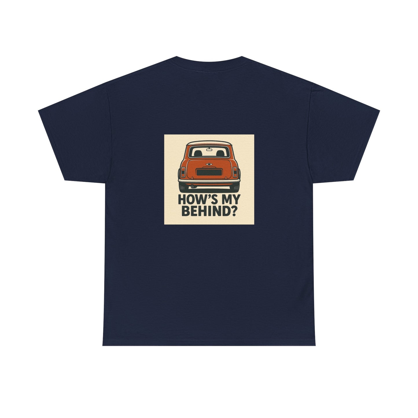 Retro Car Humor Tee - Perfect for Road Trip Lovers, Fun Gift for Auto Enthusiasts, Casual Wear, Birthday Surprise, Classic Mini