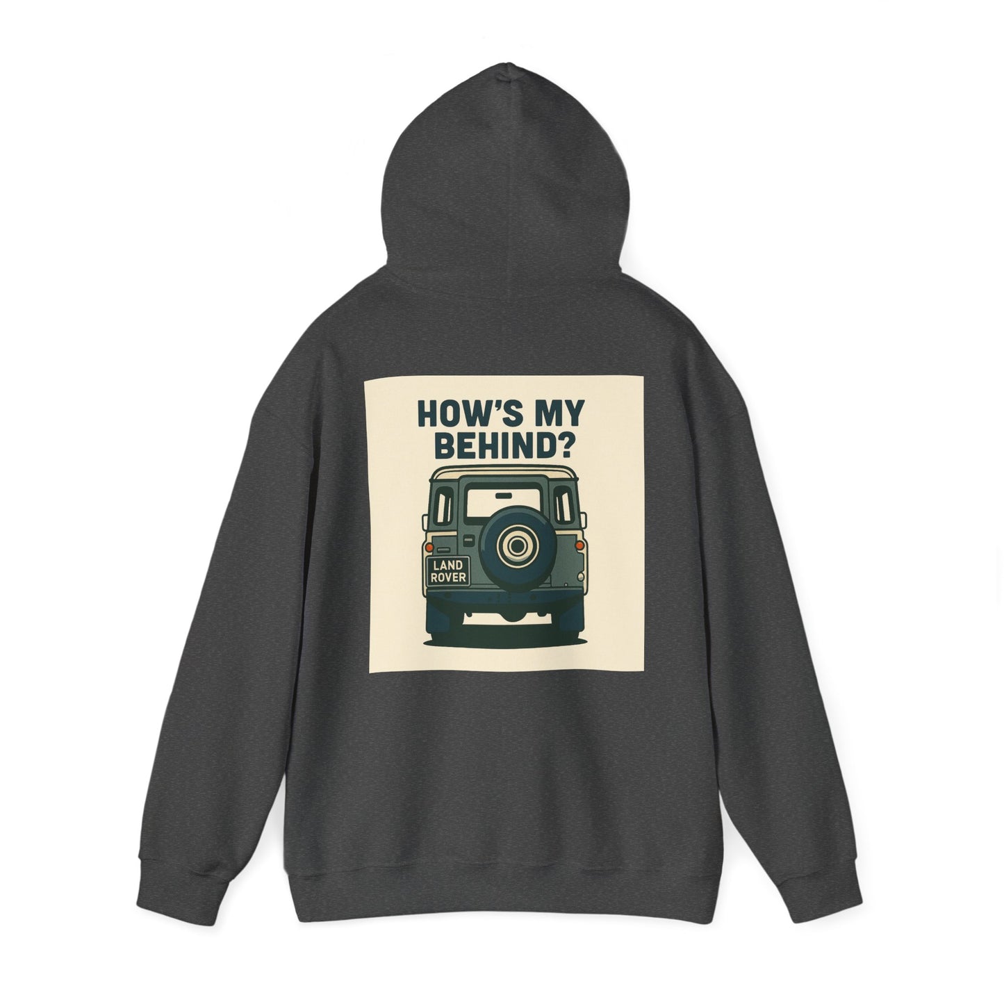 Relaxed Hoodie - Classic Landrover Defender Design