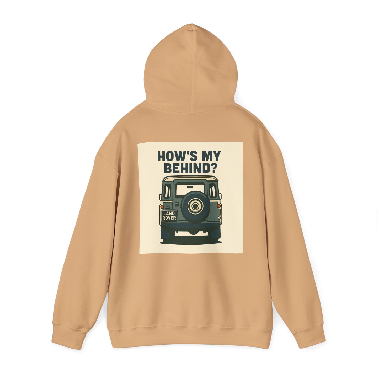 Relaxed Hoodie - Classic Landrover Defender Design
