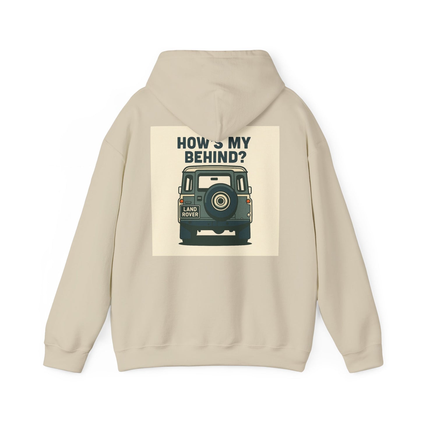 Relaxed Hoodie - Classic Landrover Defender Design