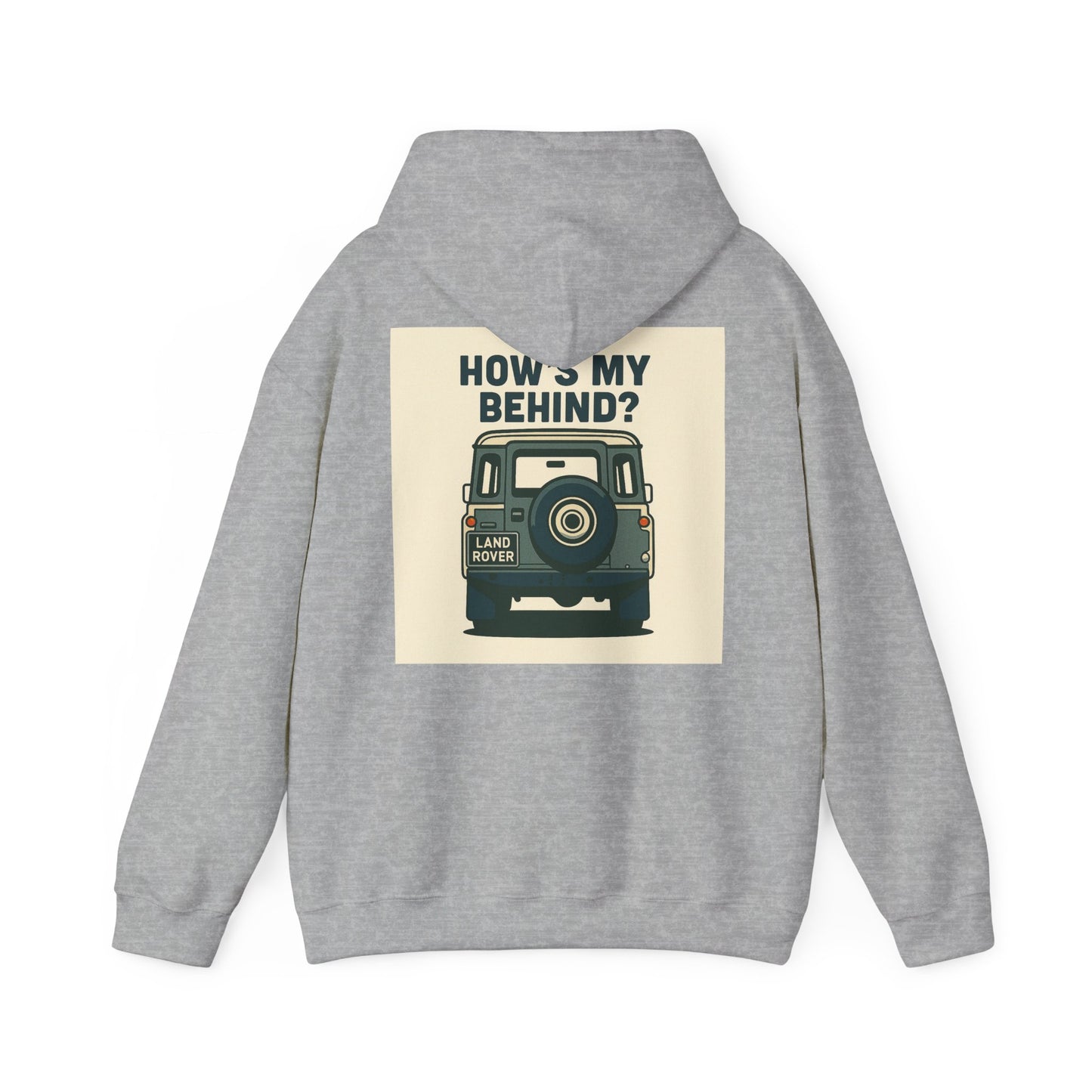 Relaxed Hoodie - Classic Landrover Defender Design