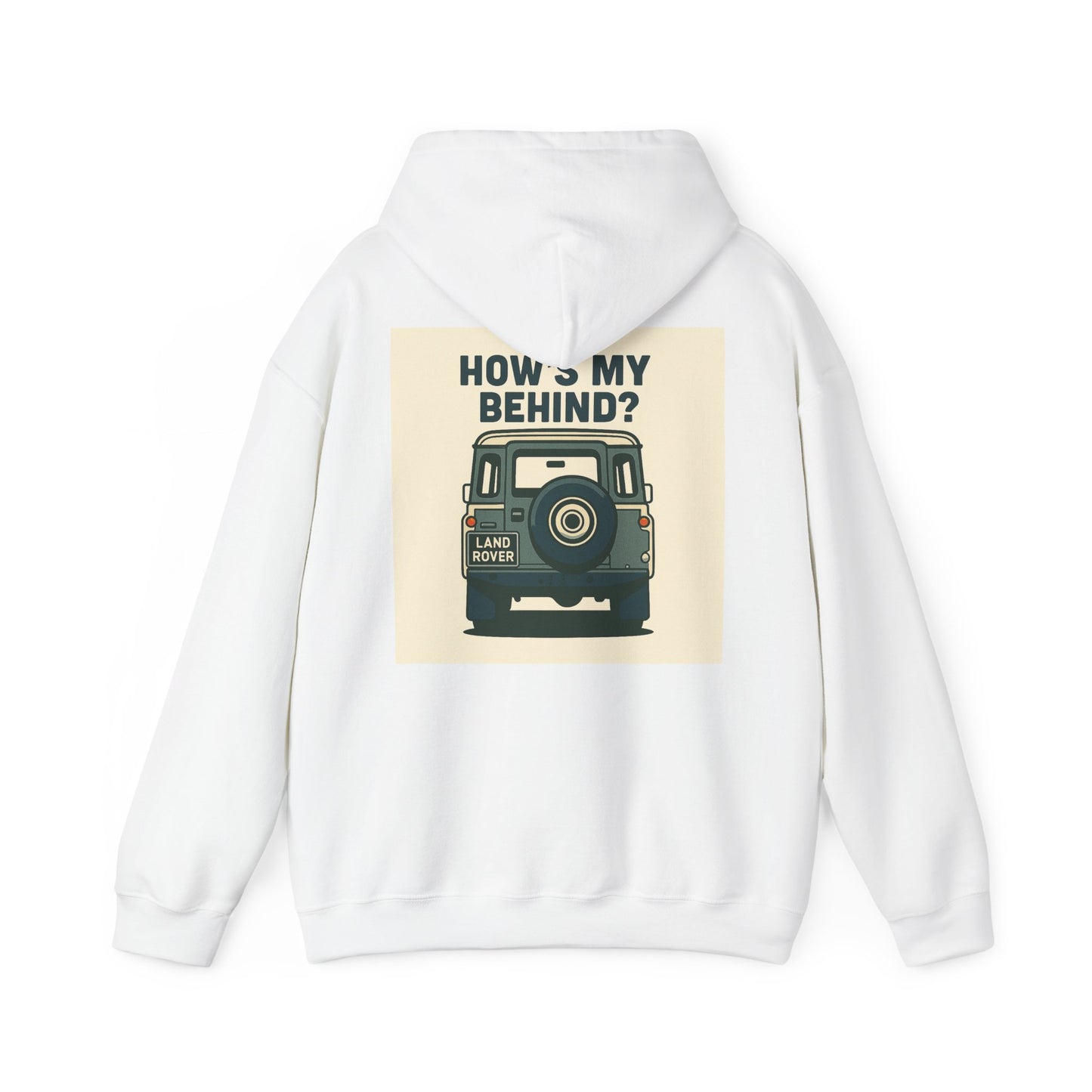Relaxed Hoodie - Classic Landrover Defender Design