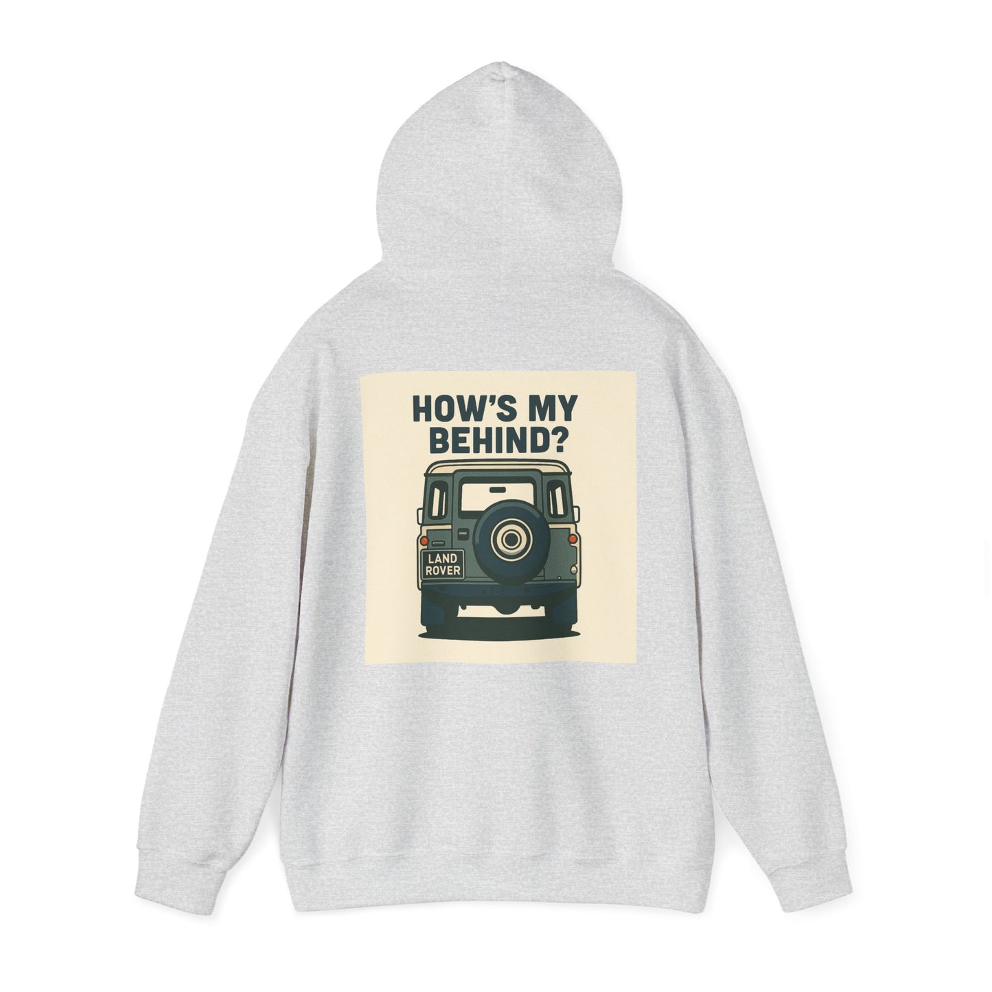 Relaxed Hoodie - Classic Landrover Defender Design