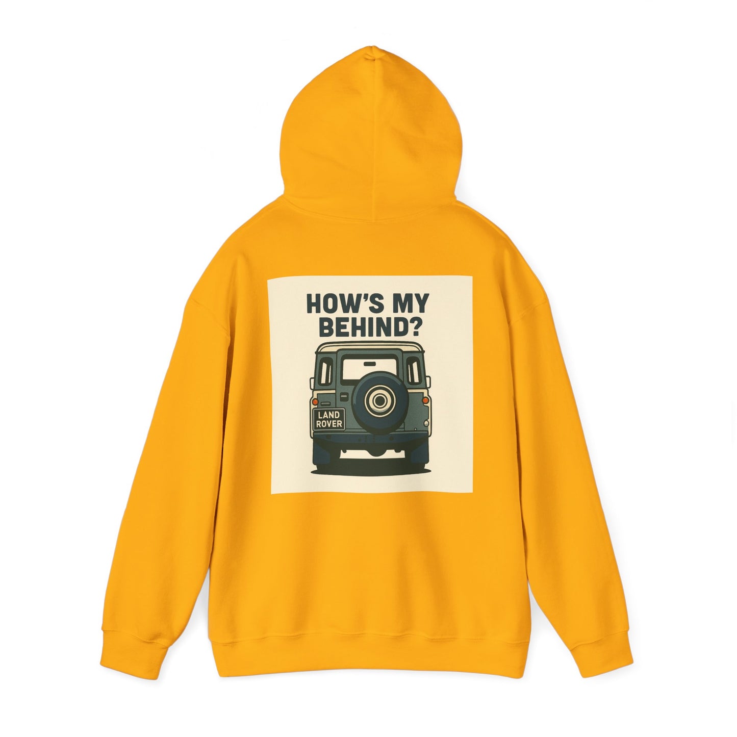 Relaxed Hoodie - Classic Landrover Defender Design