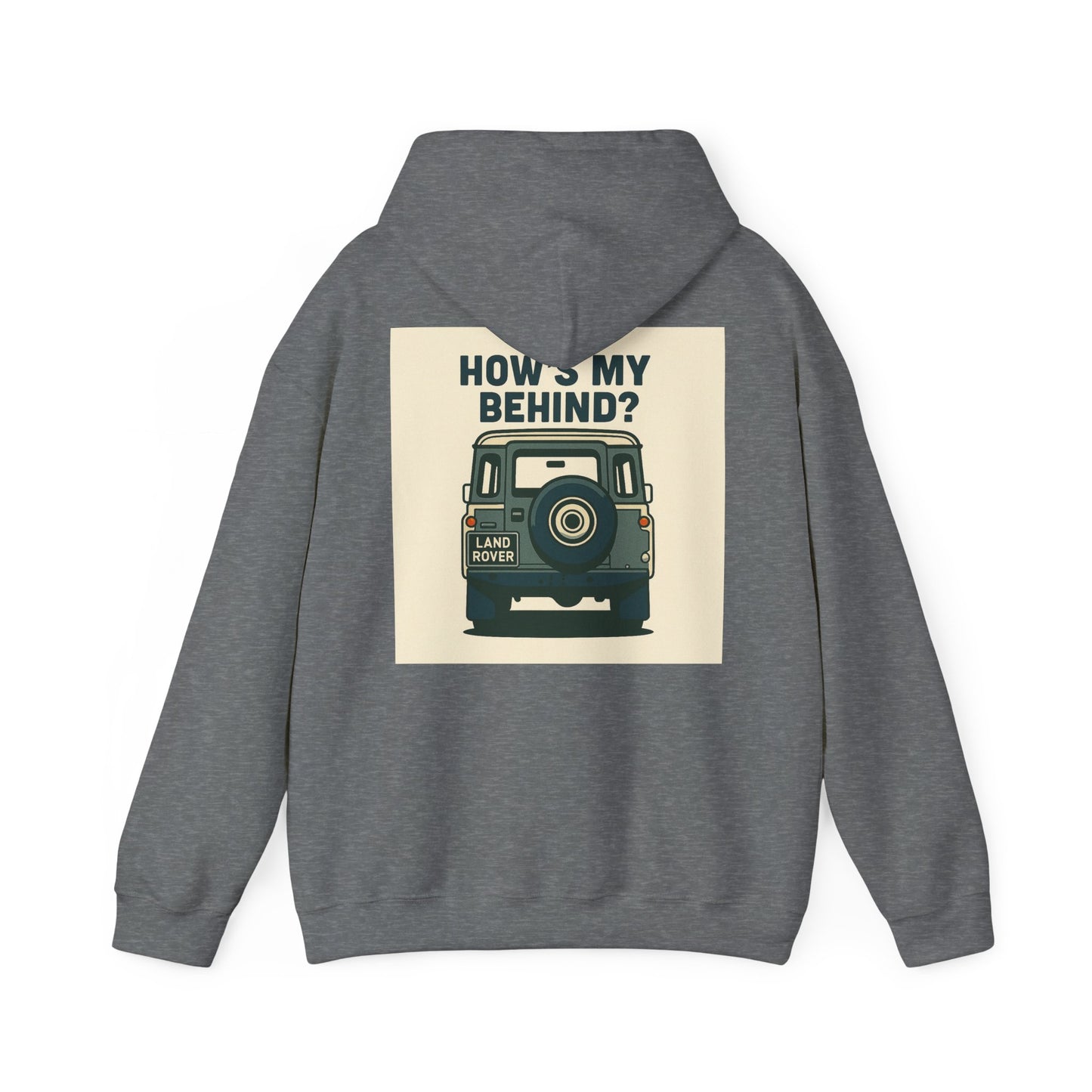 Relaxed Hoodie - Classic Landrover Defender Design