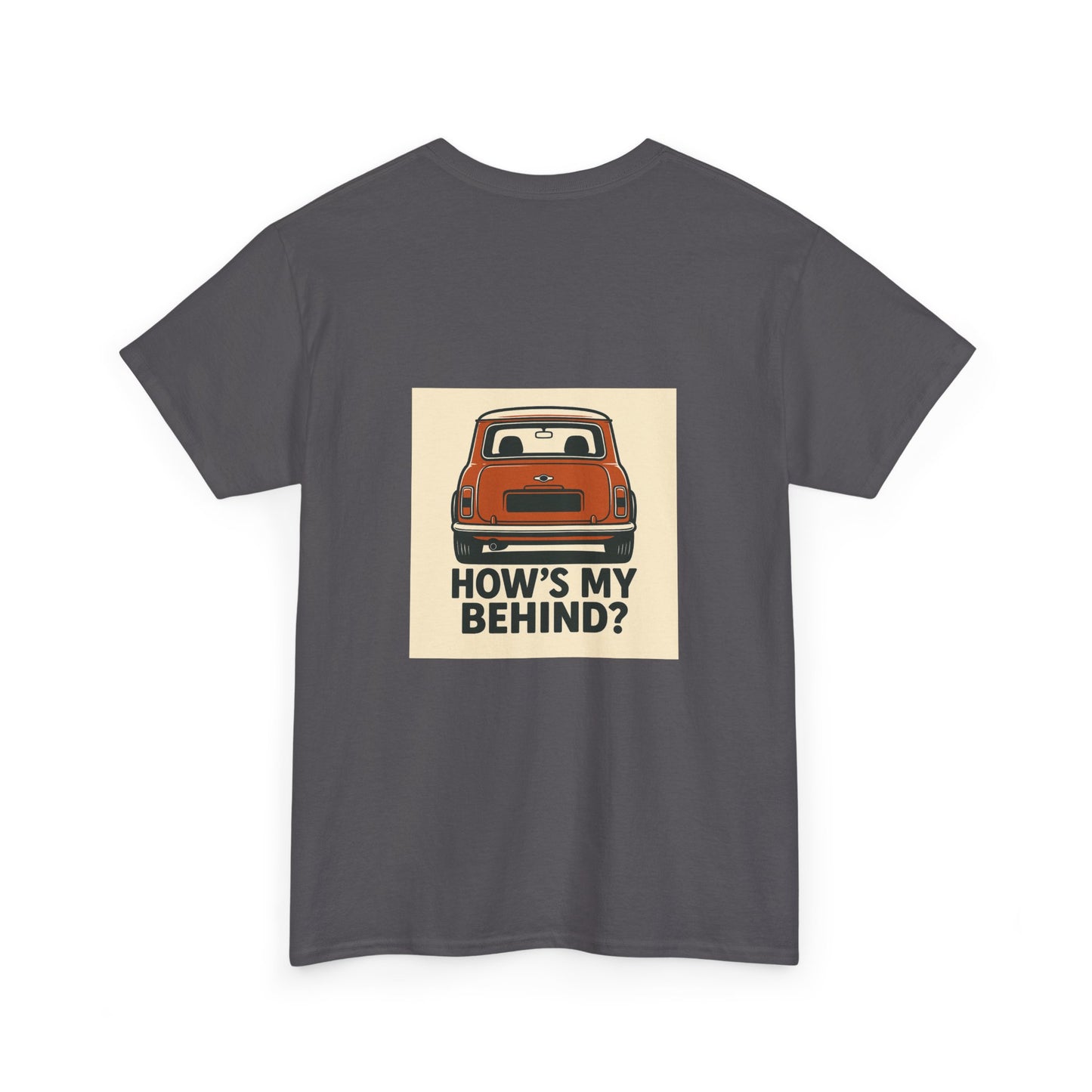 Retro Car Humor Tee - Perfect for Road Trip Lovers, Fun Gift for Auto Enthusiasts, Casual Wear, Birthday Surprise, Classic Mini