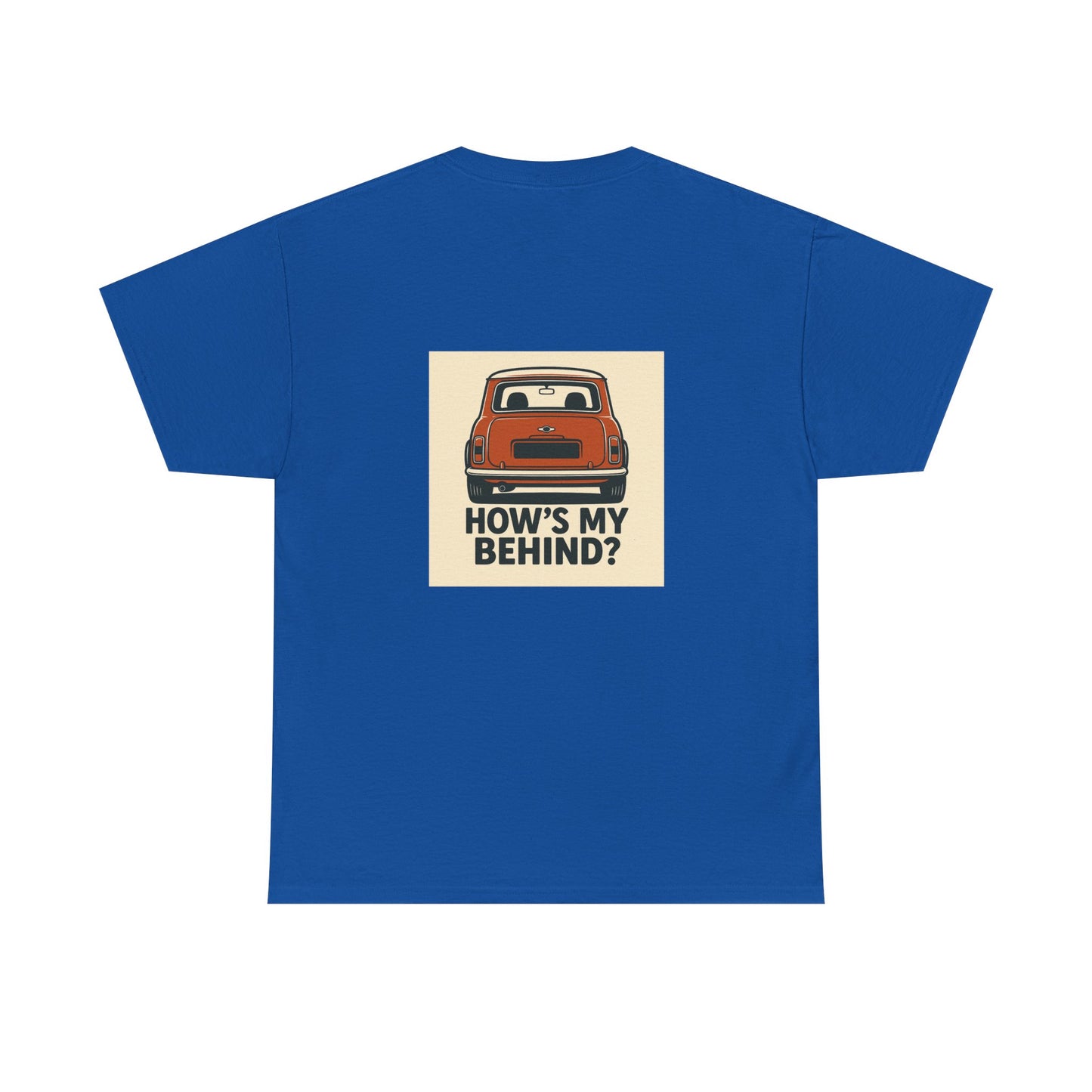 Retro Car Humor Tee - Perfect for Road Trip Lovers, Fun Gift for Auto Enthusiasts, Casual Wear, Birthday Surprise, Classic Mini