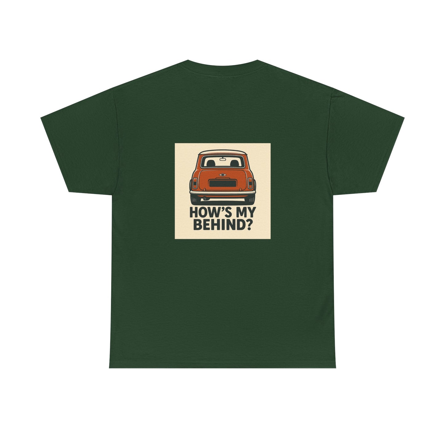 Retro Car Humor Tee - Perfect for Road Trip Lovers, Fun Gift for Auto Enthusiasts, Casual Wear, Birthday Surprise, Classic Mini