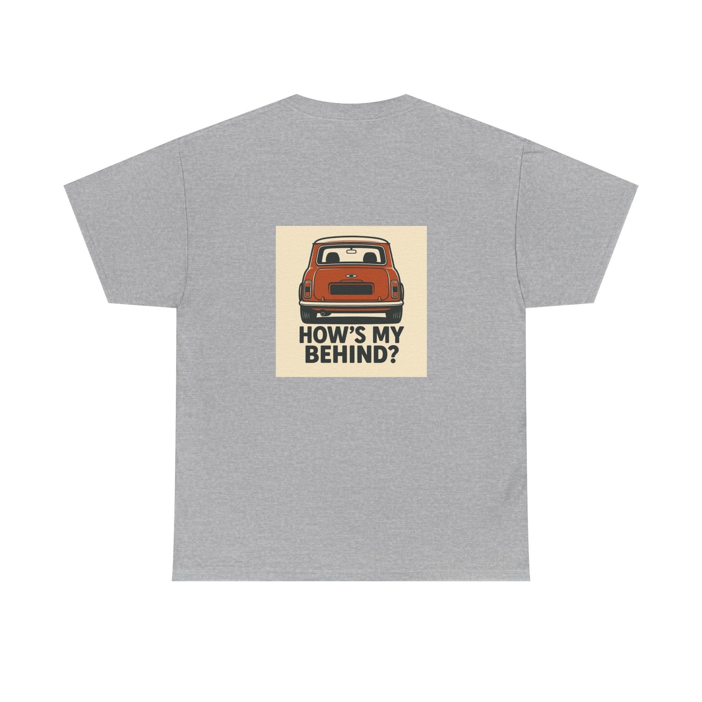 Retro Car Humor Tee - Perfect for Road Trip Lovers, Fun Gift for Auto Enthusiasts, Casual Wear, Birthday Surprise, Classic Mini