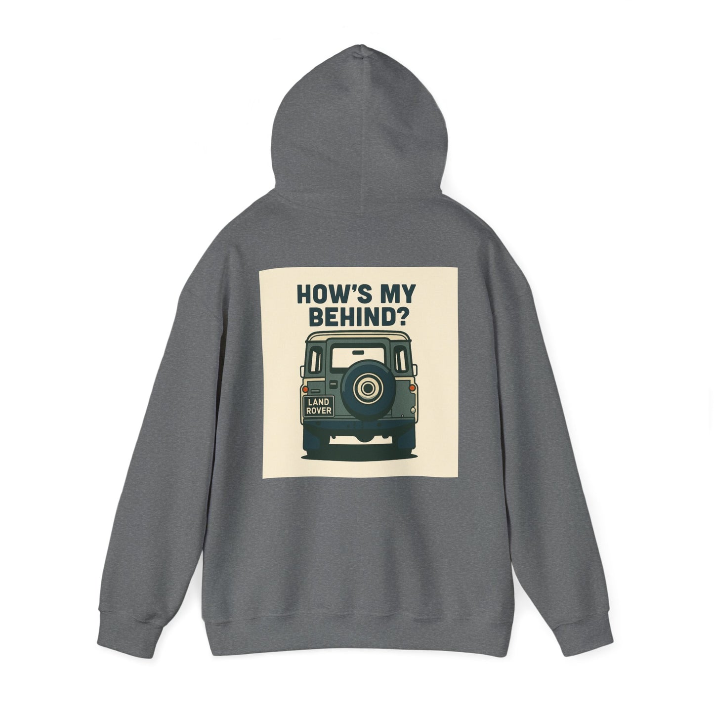 Relaxed Hoodie - Classic Landrover Defender Design
