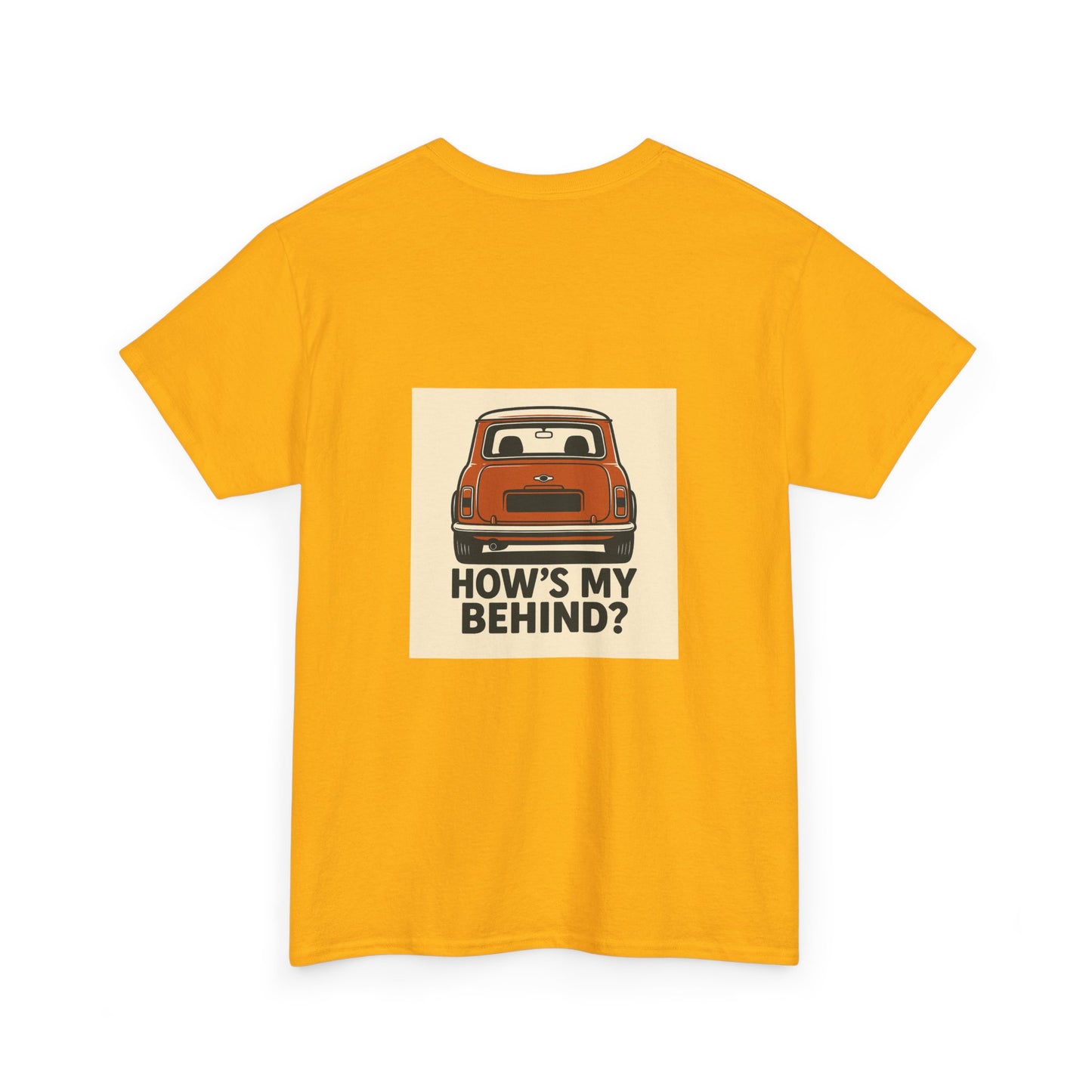 Retro Car Humor Tee - Perfect for Road Trip Lovers, Fun Gift for Auto Enthusiasts, Casual Wear, Birthday Surprise, Classic Mini