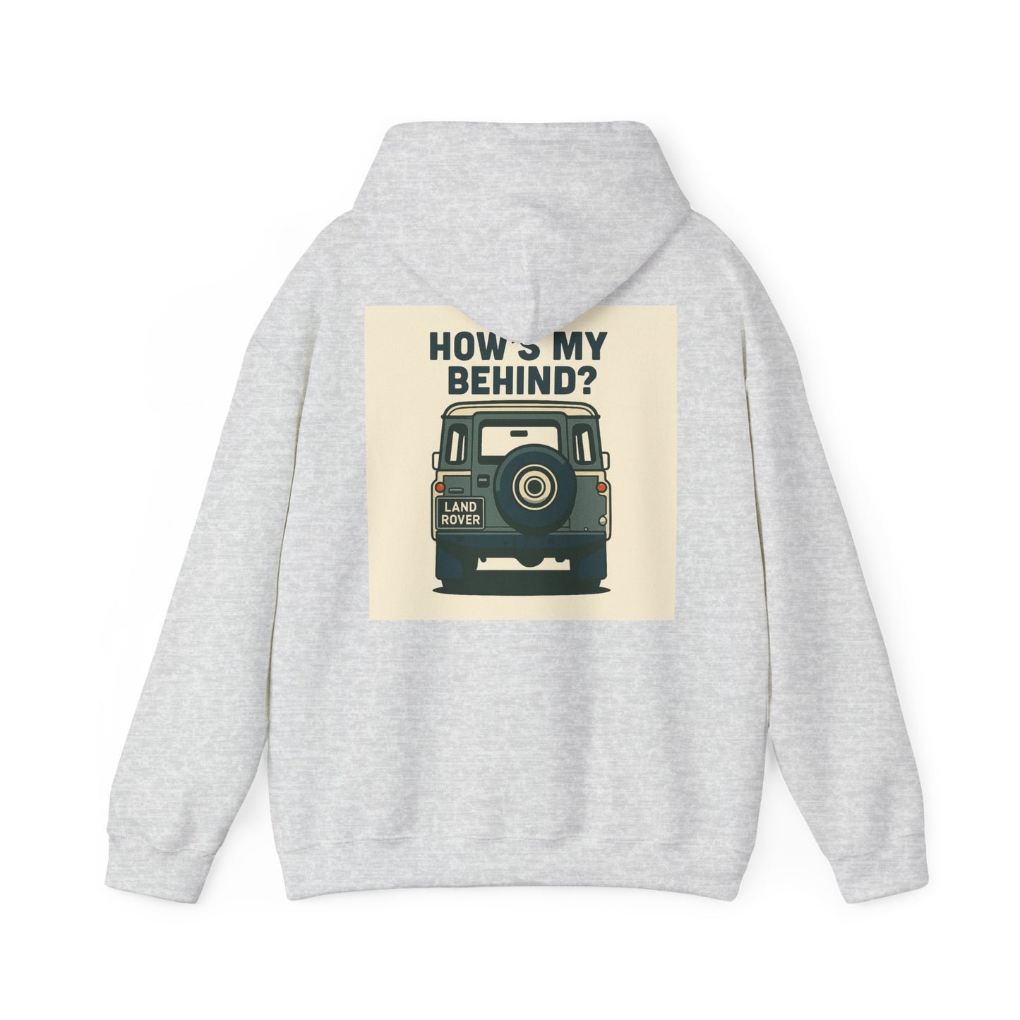 Relaxed Hoodie - Classic Landrover Defender Design