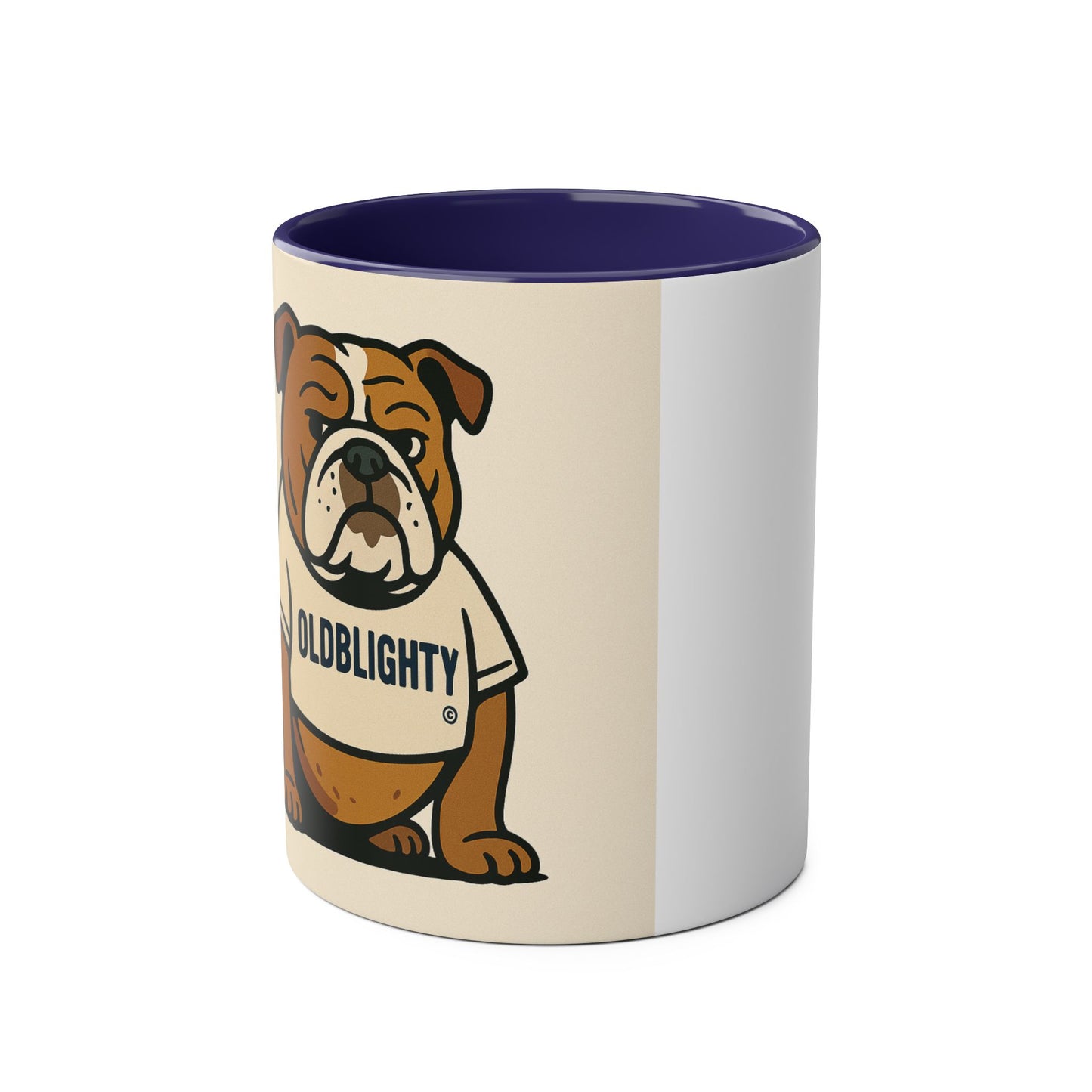 Playful Bulldog Coffee Mug, Funny Coffee Mug Gift for Dog Lovers, Pet-Themed Mug, Unique & Fun Kitchenware