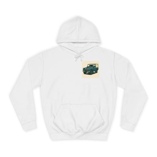 Vintage-Inspired Unisex Hoodie with Fun Car Graphics, Comfortable Apparel for all, Unique Gift for Him/Her, Perfect Gift