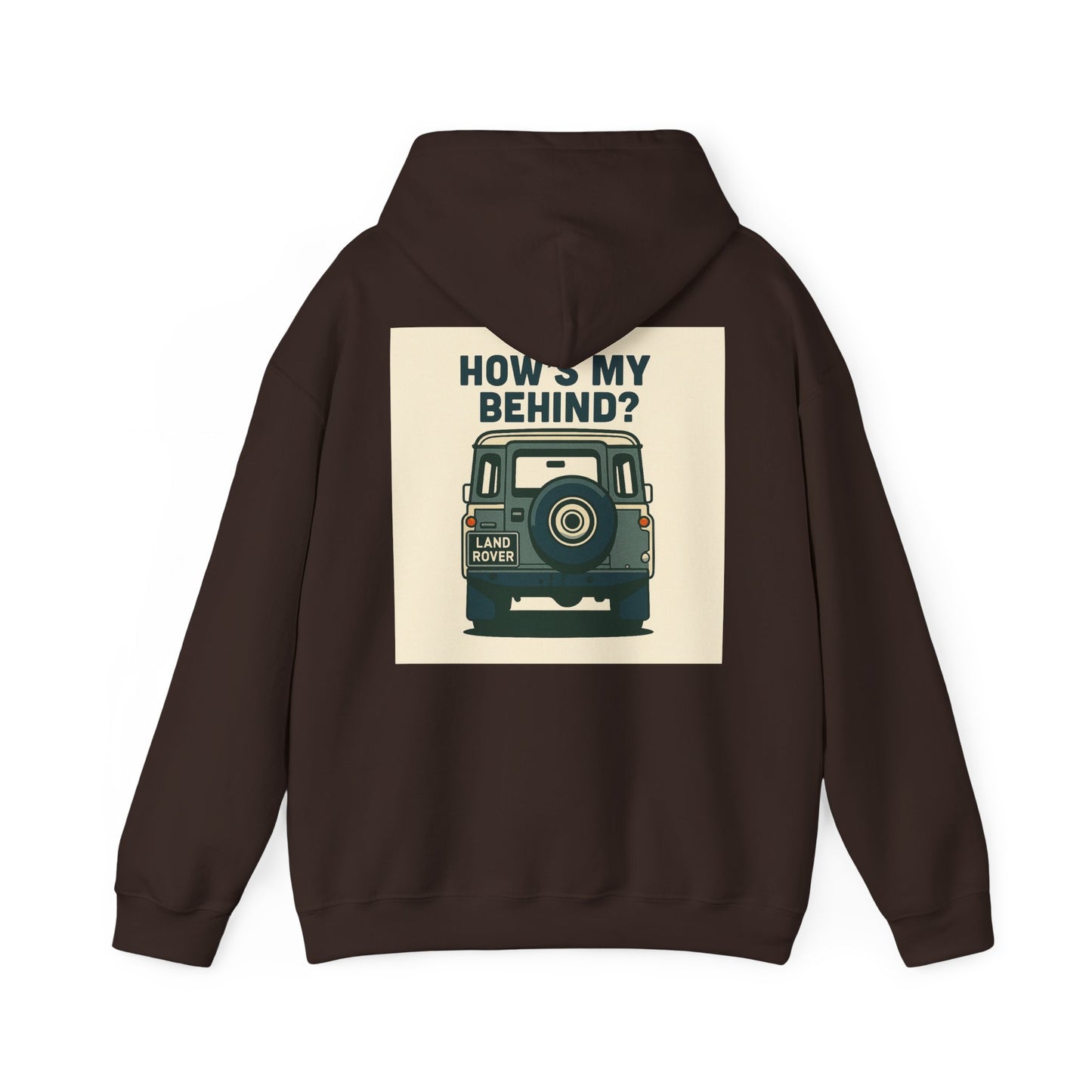 Relaxed Hoodie - Classic Landrover Defender Design