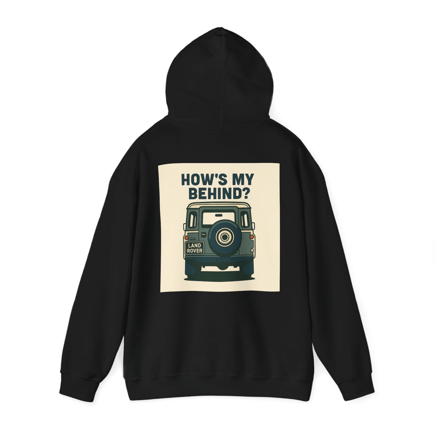 Relaxed Hoodie - Classic Landrover Defender Design