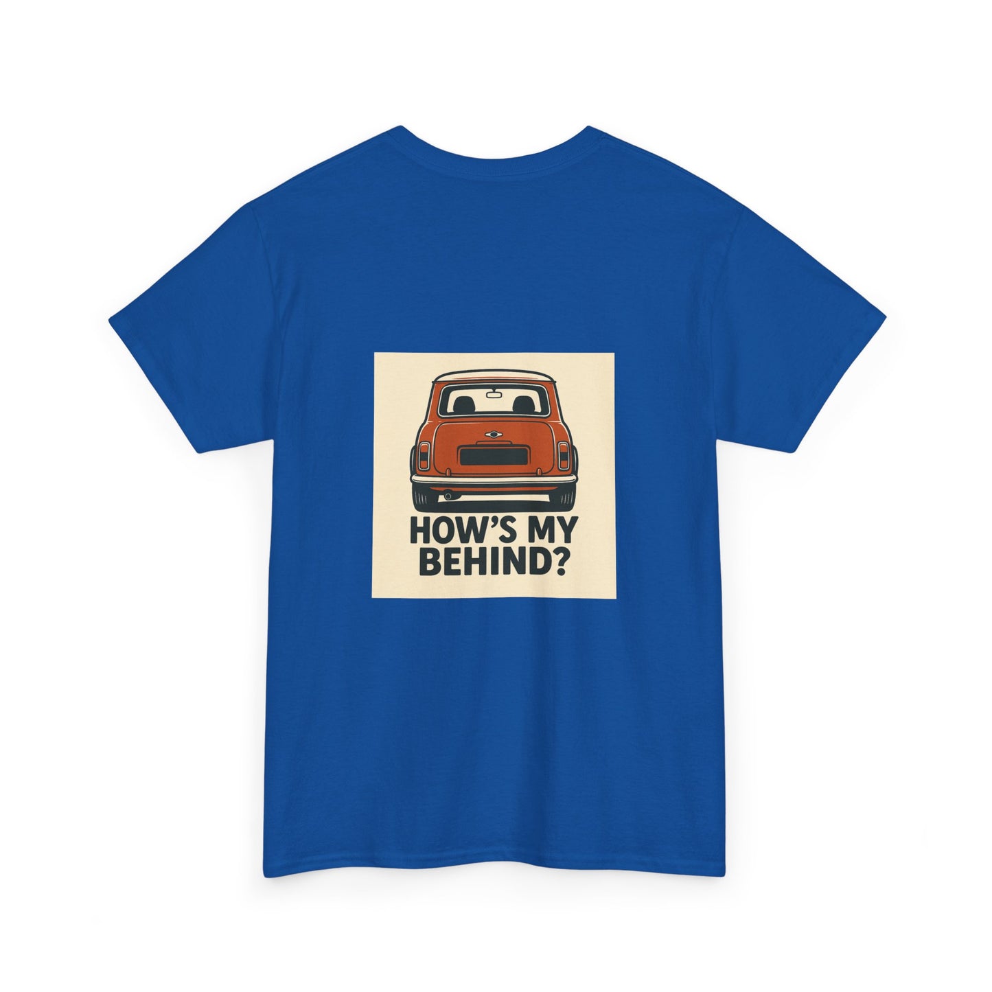 Retro Car Humor Tee - Perfect for Road Trip Lovers, Fun Gift for Auto Enthusiasts, Casual Wear, Birthday Surprise, Classic Mini