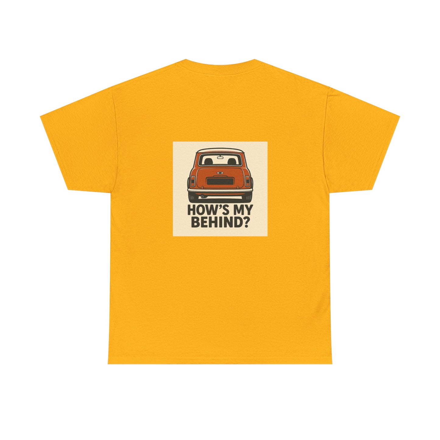 Retro Car Humor Tee - Perfect for Road Trip Lovers, Fun Gift for Auto Enthusiasts, Casual Wear, Birthday Surprise, Classic Mini