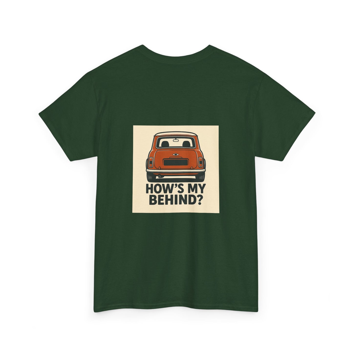 Retro Car Humor Tee - Perfect for Road Trip Lovers, Fun Gift for Auto Enthusiasts, Casual Wear, Birthday Surprise, Classic Mini