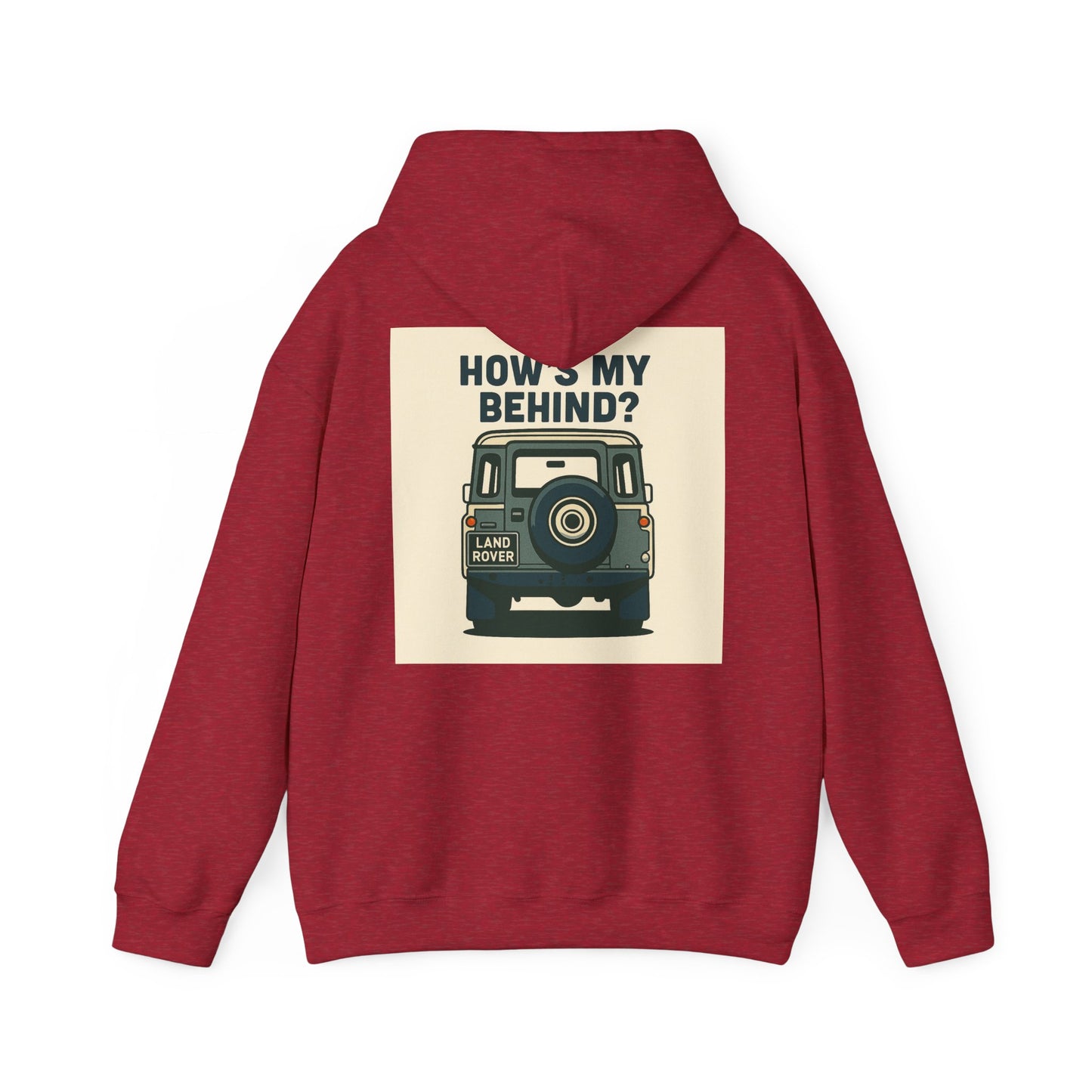 Relaxed Hoodie - Classic Landrover Defender Design