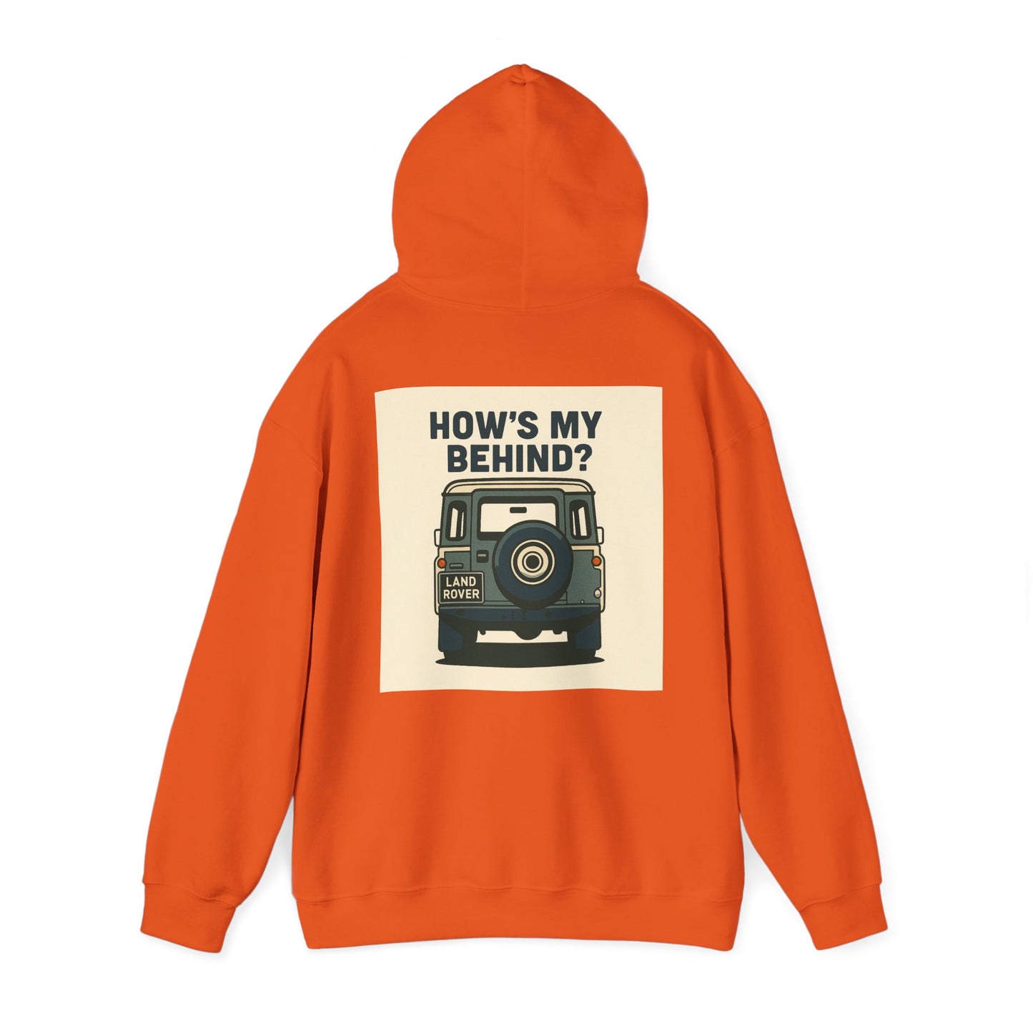 Relaxed Hoodie - Classic Landrover Defender Design