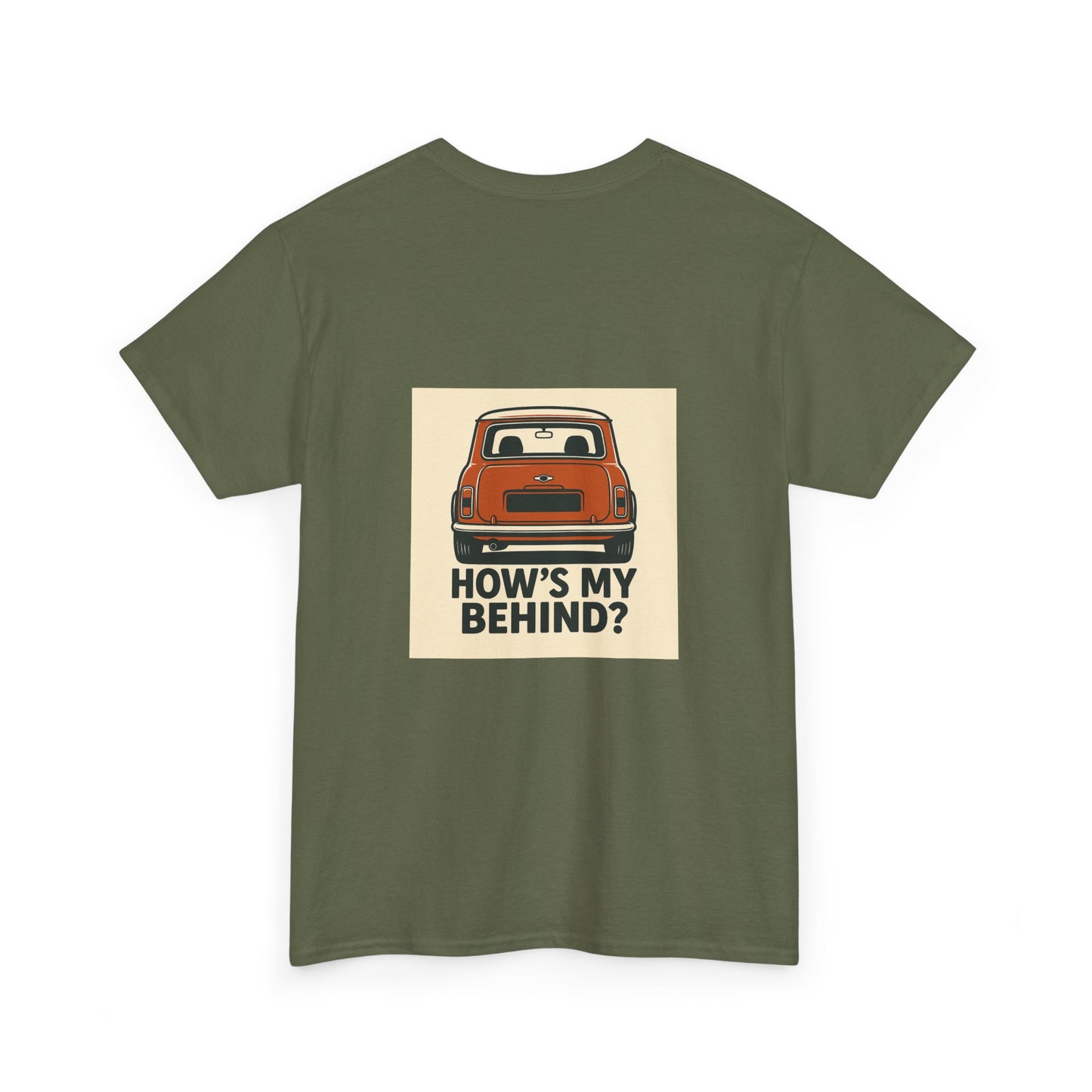 Retro Car Humor Tee - Perfect for Road Trip Lovers, Fun Gift for Auto Enthusiasts, Casual Wear, Birthday Surprise, Classic Mini