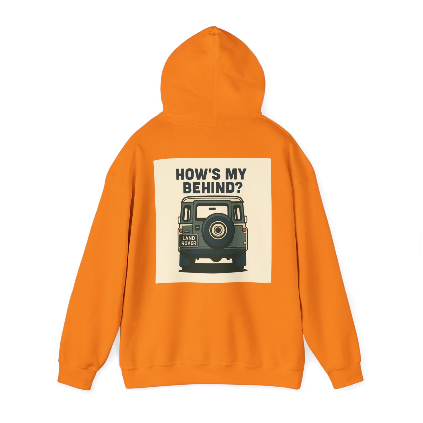 Relaxed Hoodie - Classic Landrover Defender Design