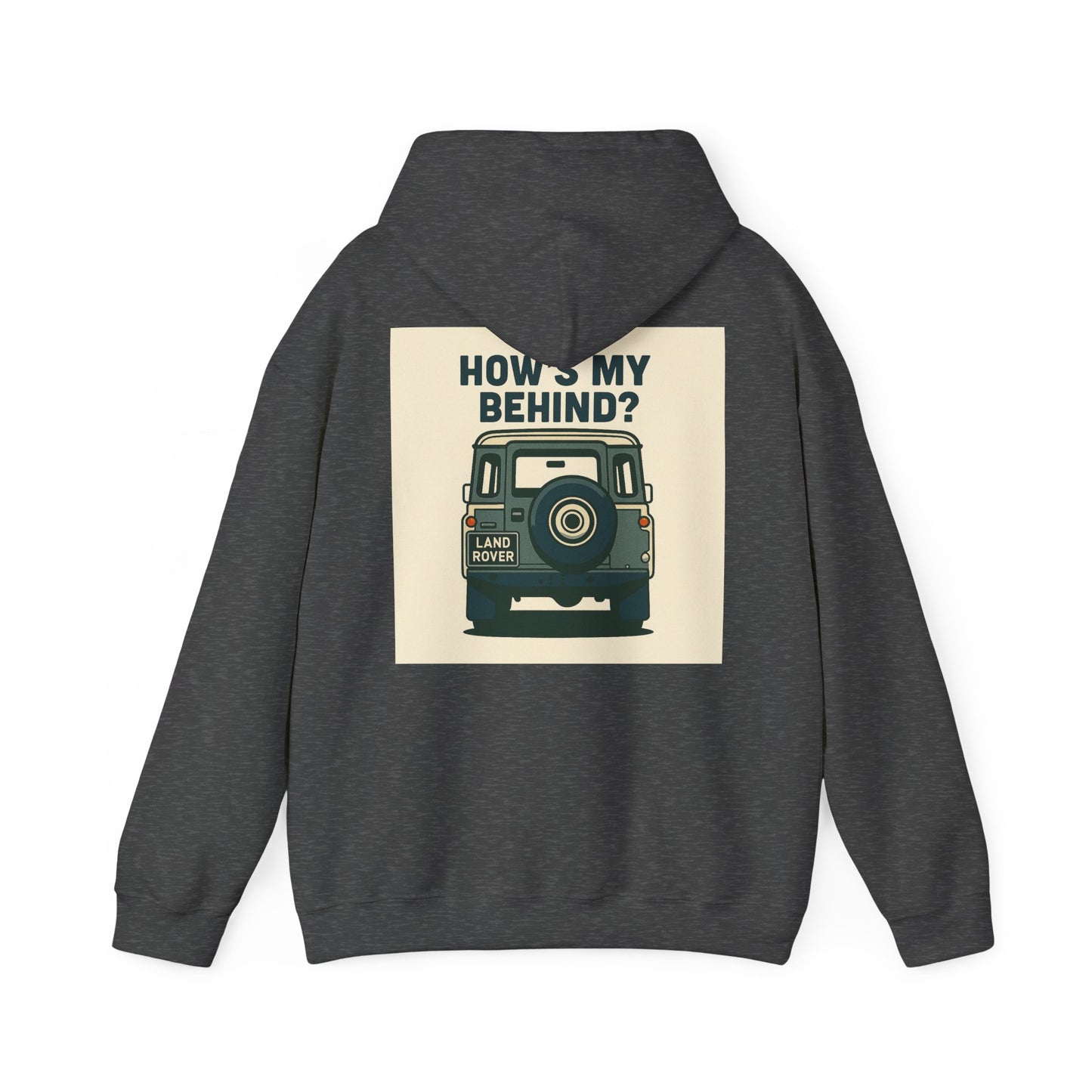 Relaxed Hoodie - Classic Landrover Defender Design