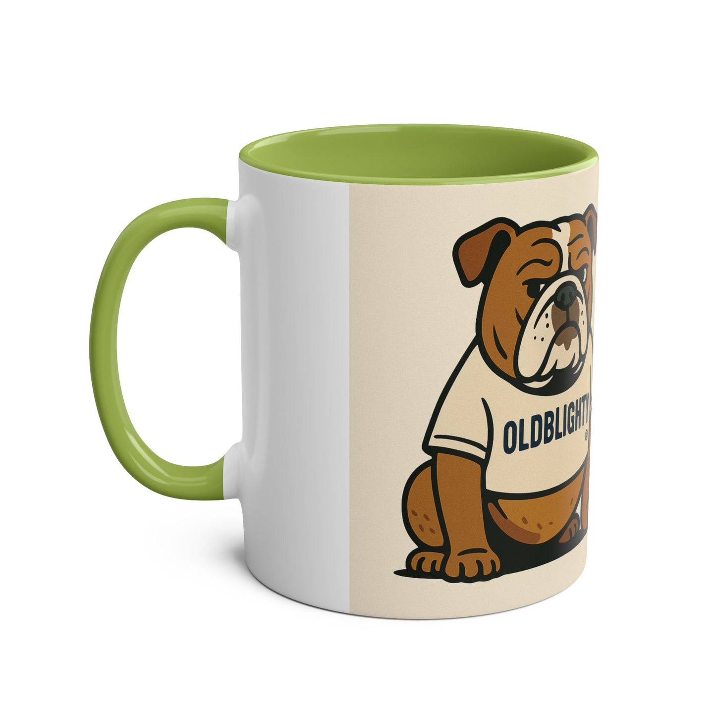 Playful Bulldog Coffee Mug, Funny Coffee Mug Gift for Dog Lovers, Pet-Themed Mug, Unique & Fun Kitchenware