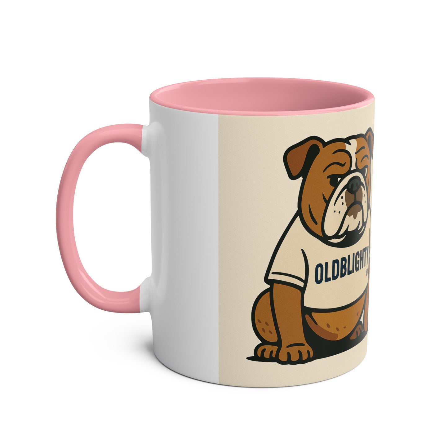 Playful Bulldog Coffee Mug, Funny Coffee Mug Gift for Dog Lovers, Pet-Themed Mug, Unique & Fun Kitchenware
