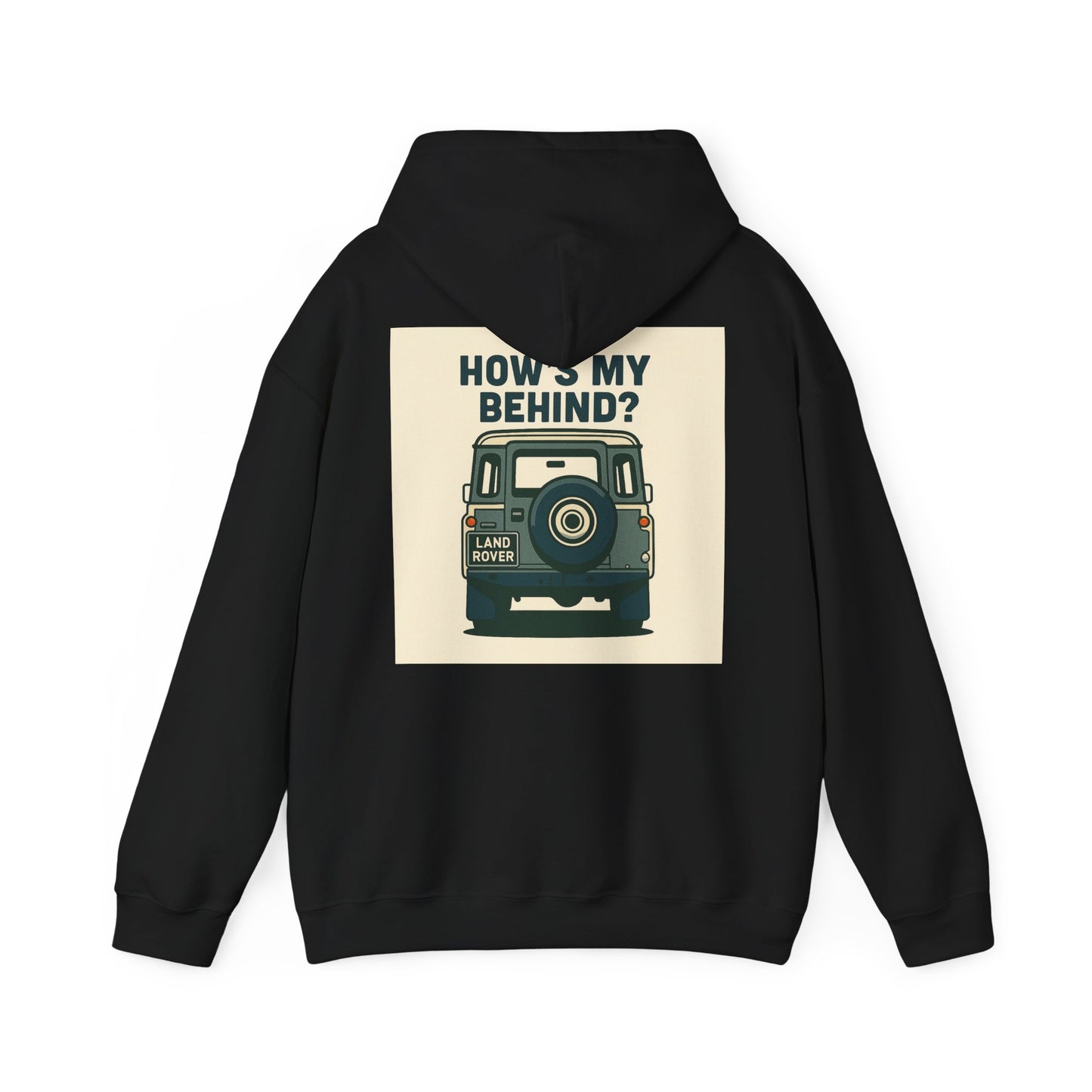Relaxed Hoodie - Classic Landrover Defender Design