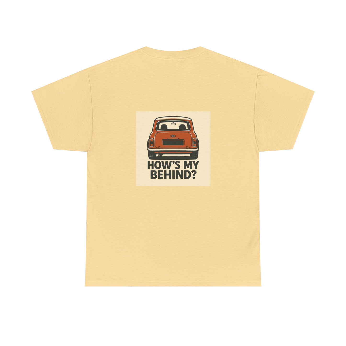 Retro Car Humor Tee - Perfect for Road Trip Lovers, Fun Gift for Auto Enthusiasts, Casual Wear, Birthday Surprise, Classic Mini