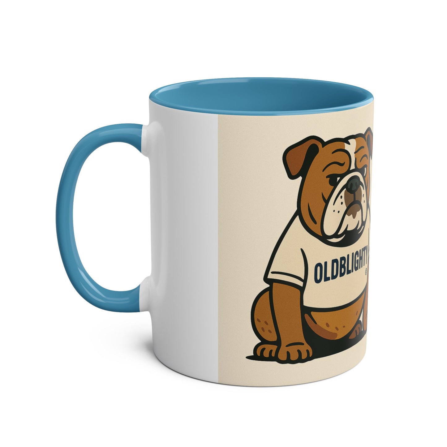 Playful Bulldog Coffee Mug, Funny Coffee Mug Gift for Dog Lovers, Pet-Themed Mug, Unique & Fun Kitchenware