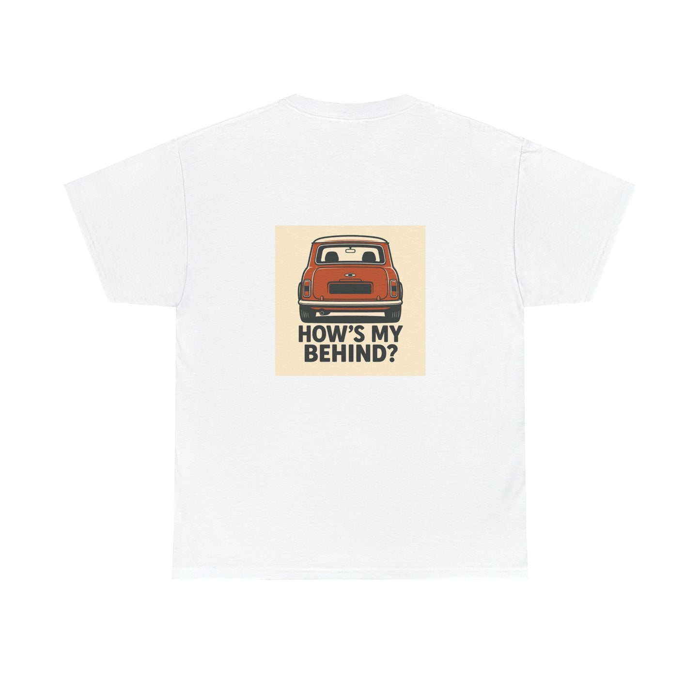 Retro Car Humor Tee - Perfect for Road Trip Lovers, Fun Gift for Auto Enthusiasts, Casual Wear, Birthday Surprise, Classic Mini