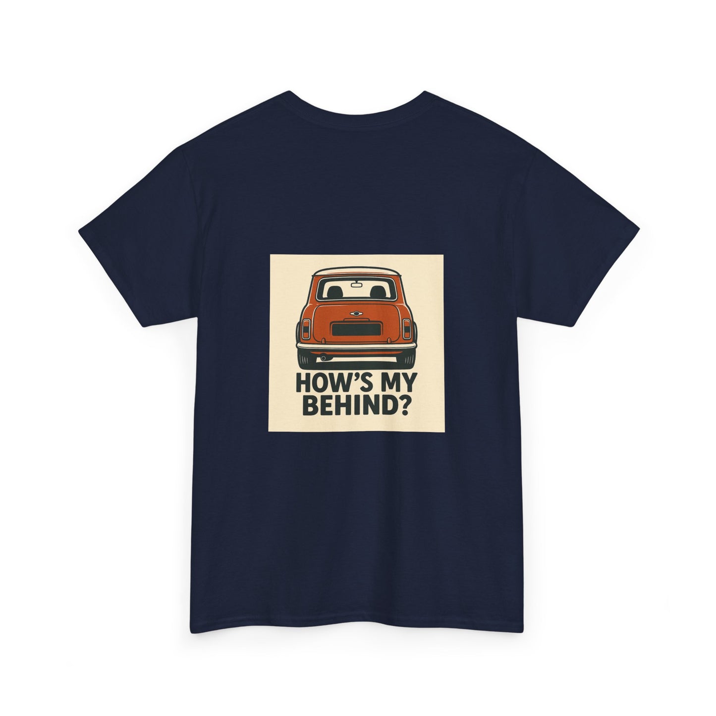 Retro Car Humor Tee - Perfect for Road Trip Lovers, Fun Gift for Auto Enthusiasts, Casual Wear, Birthday Surprise, Classic Mini