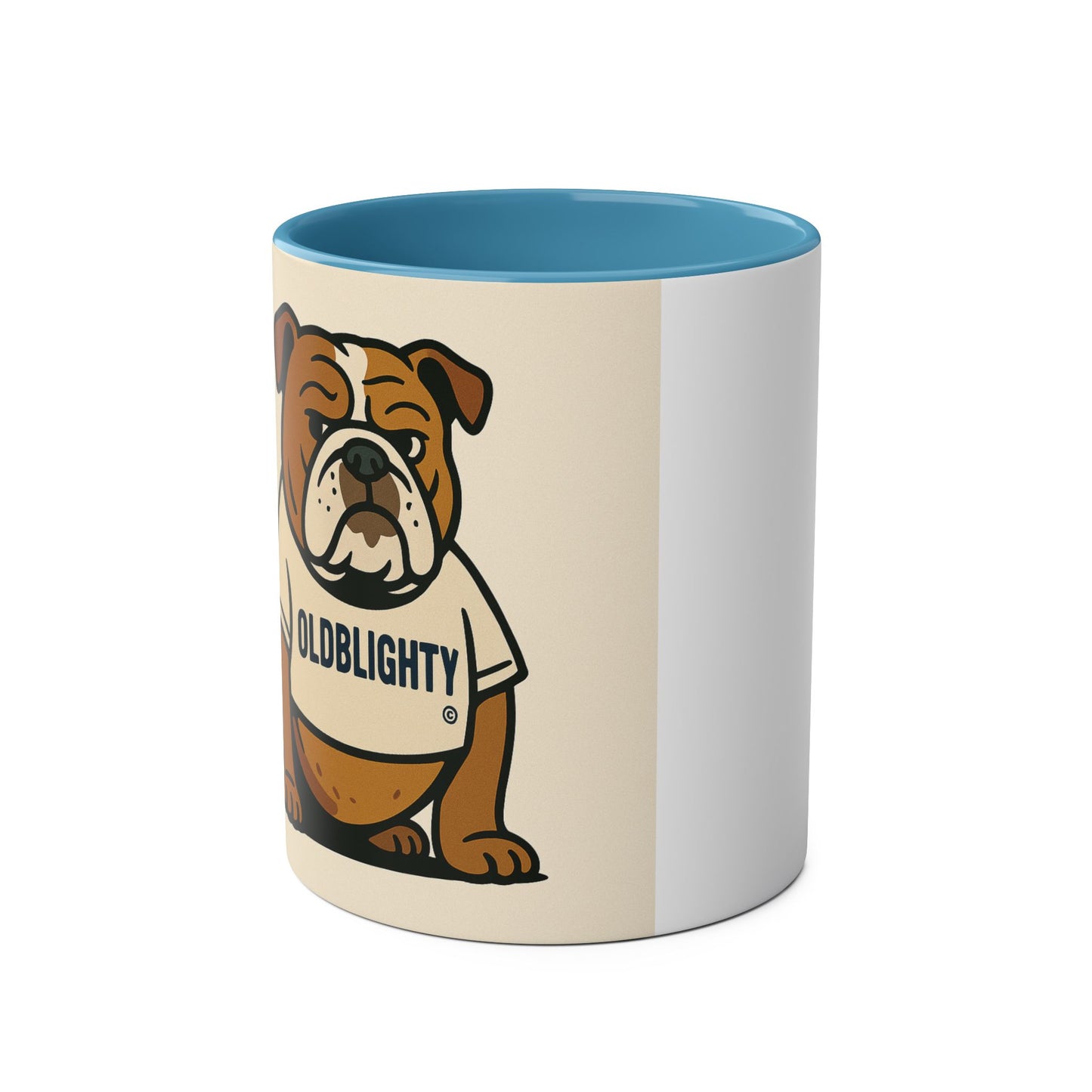 Playful Bulldog Coffee Mug, Funny Coffee Mug Gift for Dog Lovers, Pet-Themed Mug, Unique & Fun Kitchenware