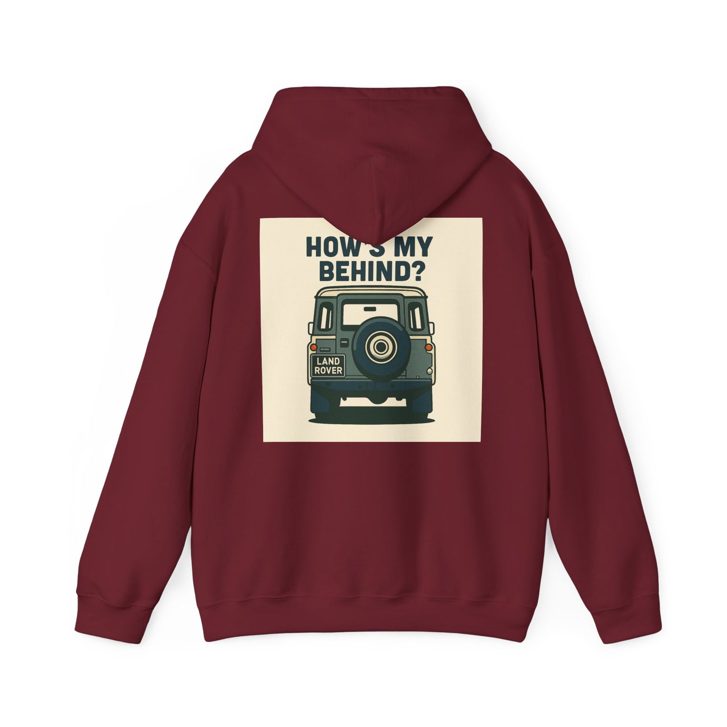 Relaxed Hoodie - Classic Landrover Defender Design