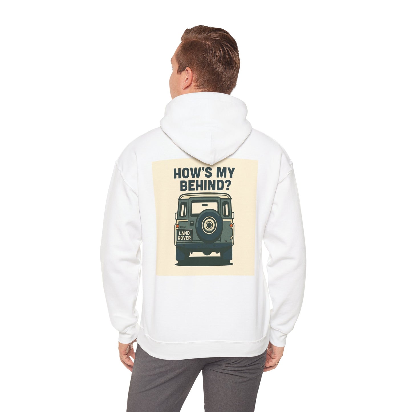 Relaxed Hoodie - Classic Landrover Defender Design