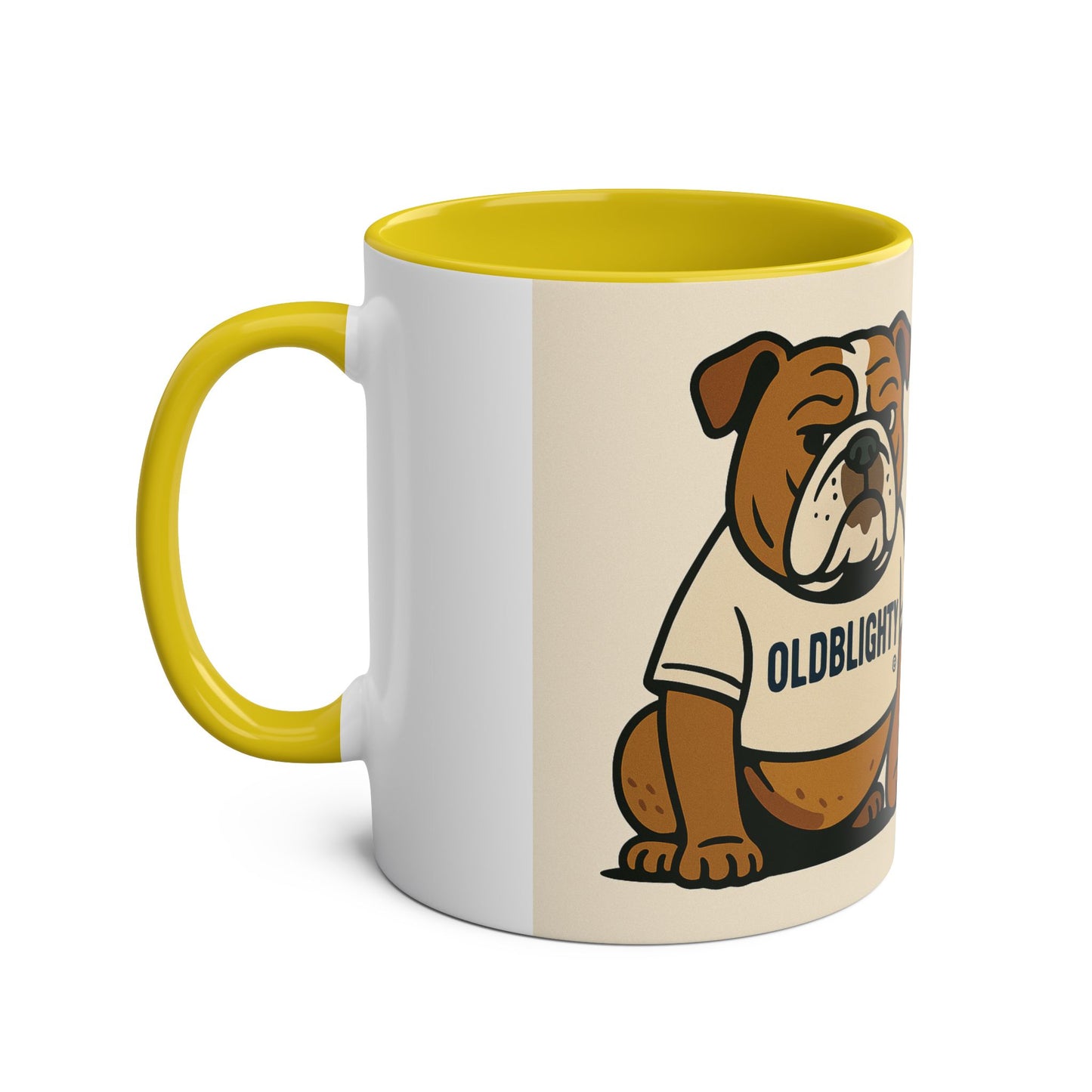 Playful Bulldog Coffee Mug, Funny Coffee Mug Gift for Dog Lovers, Pet-Themed Mug, Unique & Fun Kitchenware